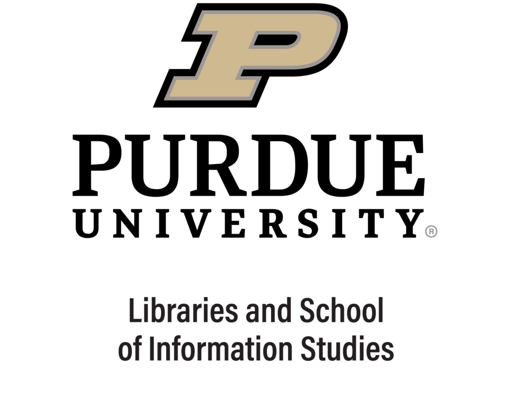 Purdue University Libraries and School of Information Studies logo